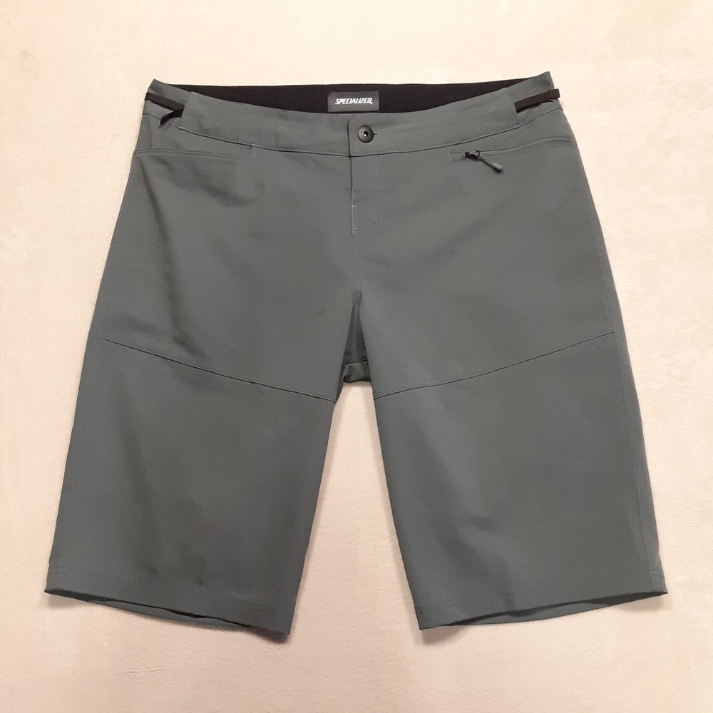 Specialized Mens Trail Shorts 38 Cast Battleship Gray Tone 13.5" Inseam Outdoor
